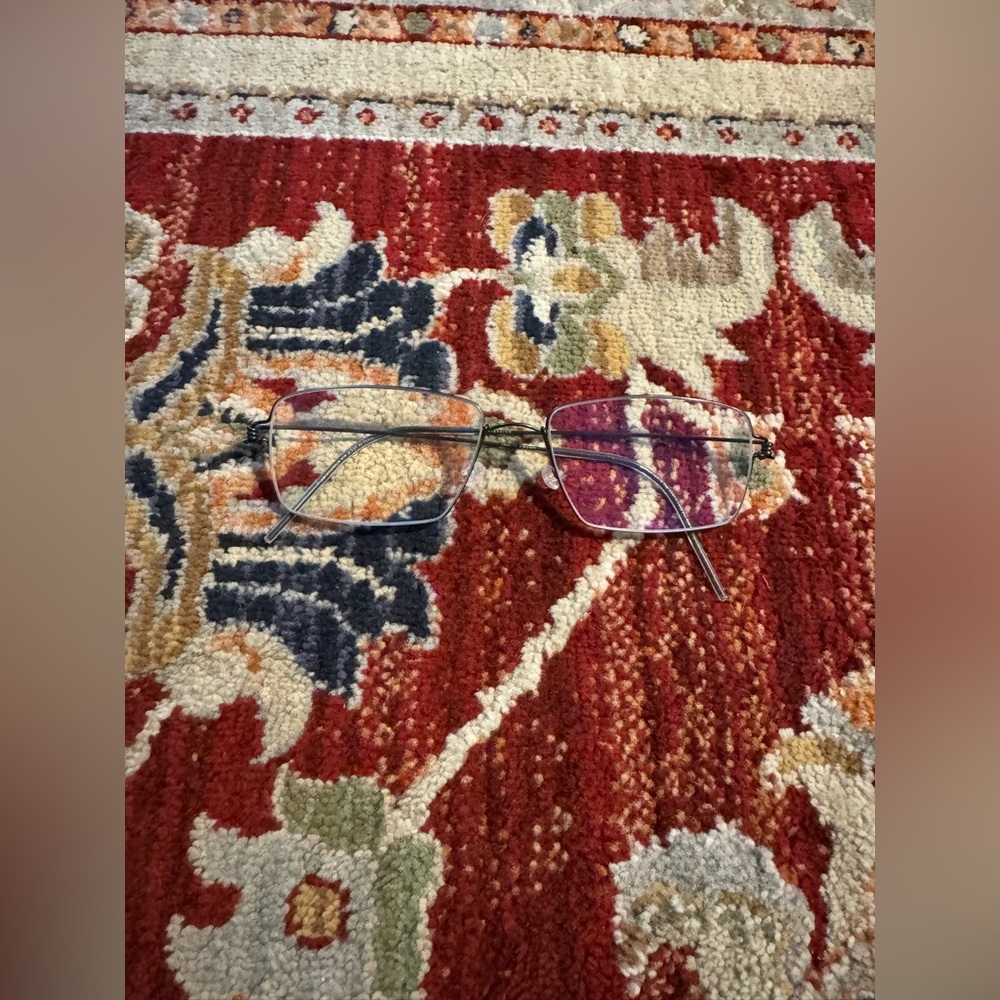 Lindberg Eyeglasses Titanium Air Frame Model “Tim” Black Unisex